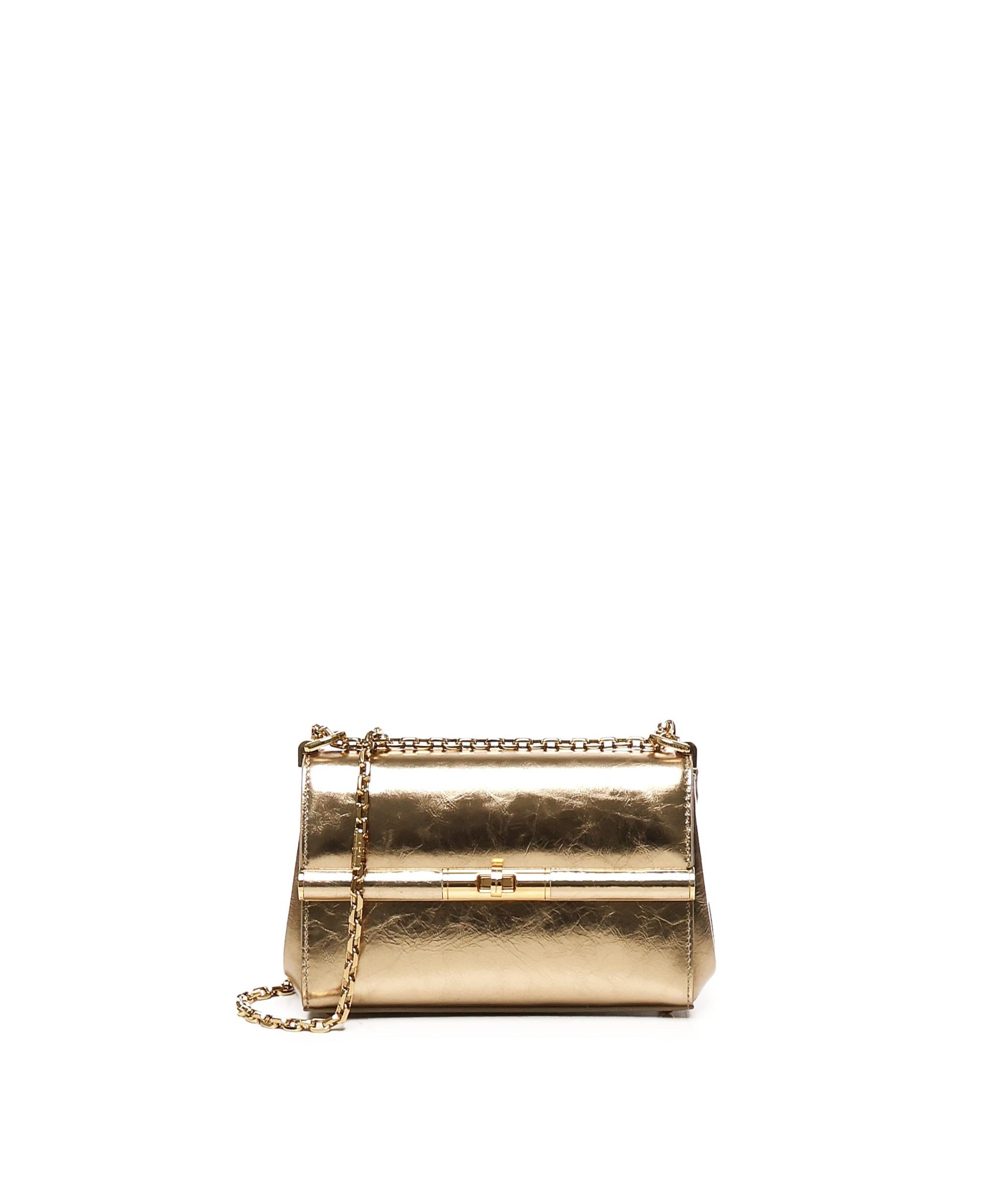 Borsa a tracolla Marlene in pelle metallizzata BB7766 AC6628H945 DOLCE & GABBANA 
