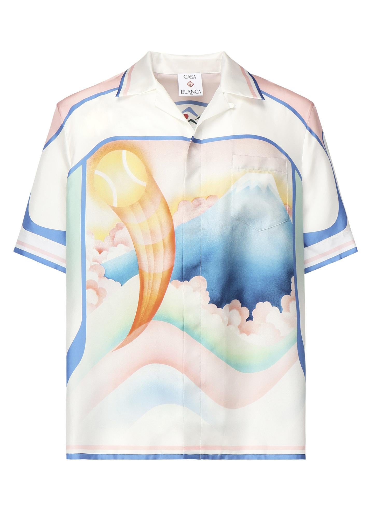 Camicia Fuji Dream in seta MPF25SH00303  CASABLANCA 