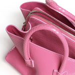 Top handle La Passeggiata Mini in pelle 260WAH00063 LBT003PR008 THE Attico 