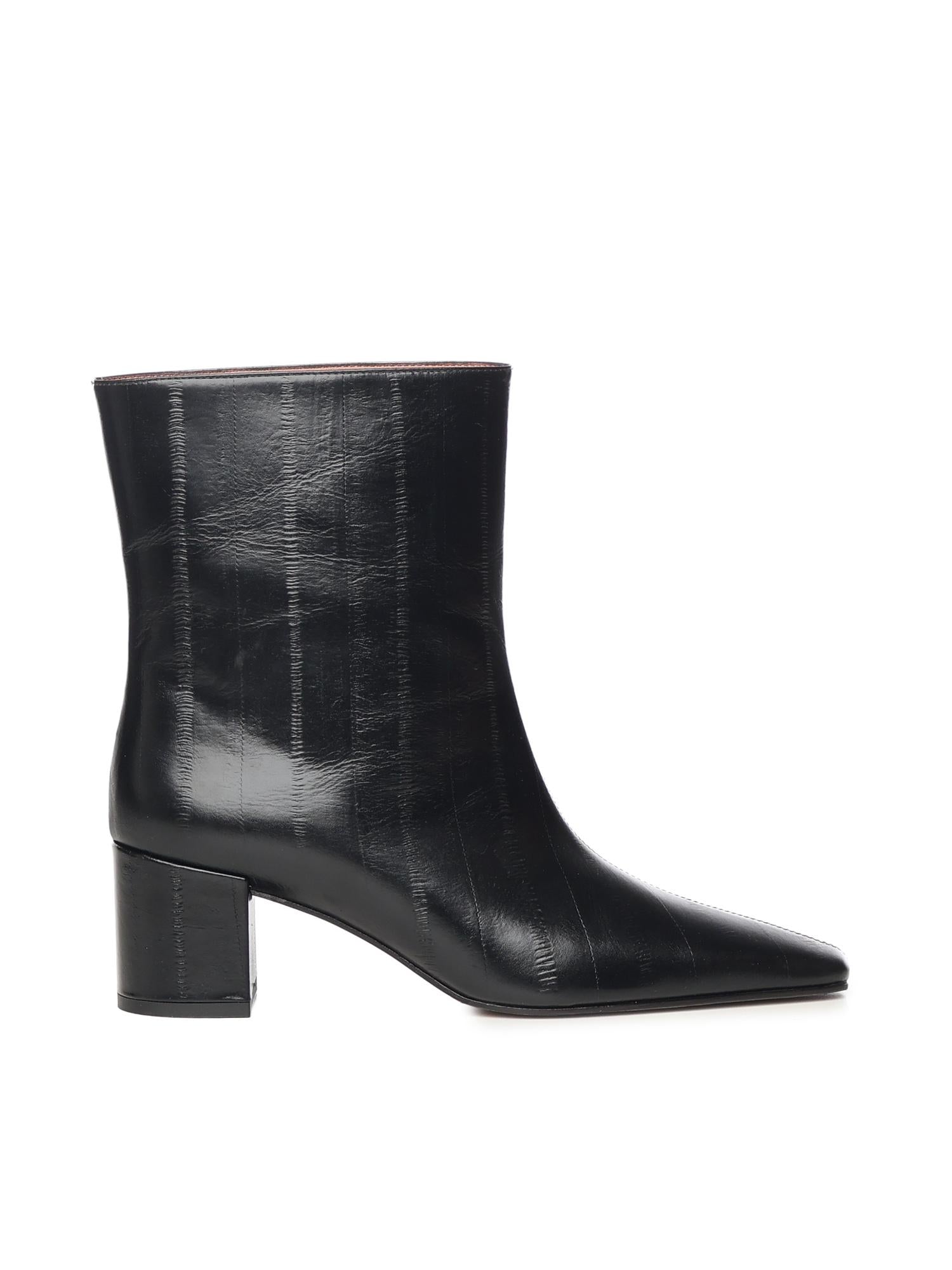 Ankle boot Stefy in pelle STEFY 60 ANGUILLANERO GIULIANO GALIANO 