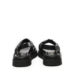 Sandalo flat Thea Tress A55379 NERO CARMENS 