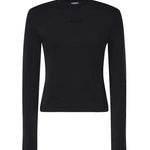 T-shirt in cotone Gros Grain TSW00155AJ00124 990 JACQUEMUS 