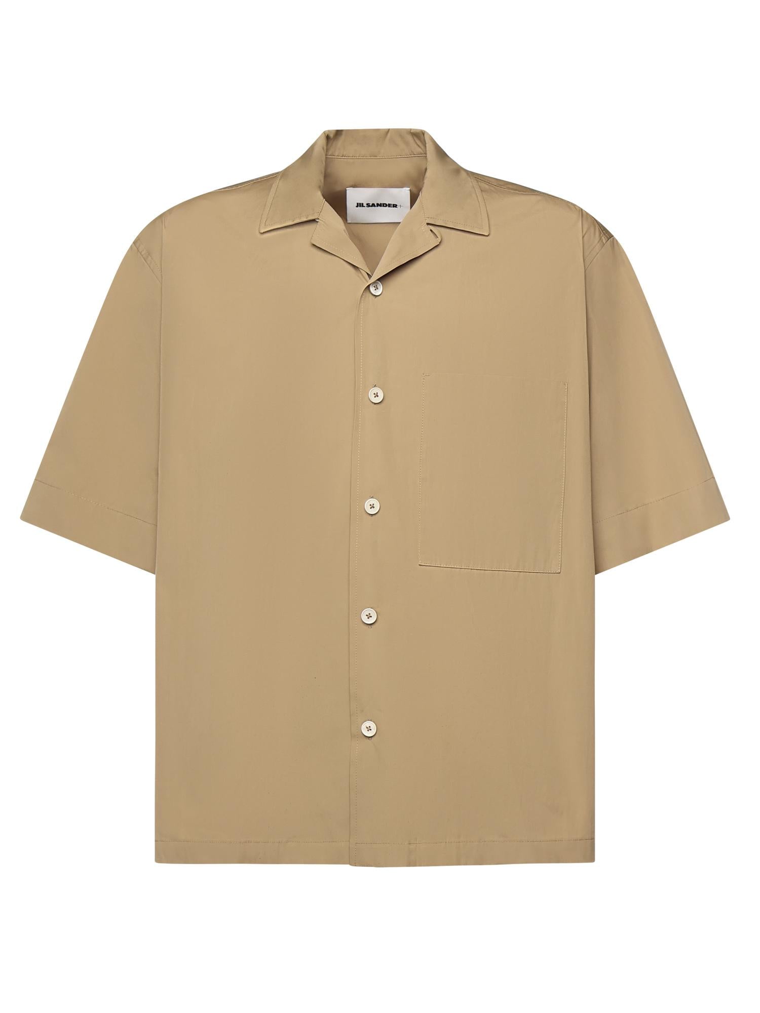 Camicia in popeline di cotone J47DL0189 J45292235 JIL SANDER 