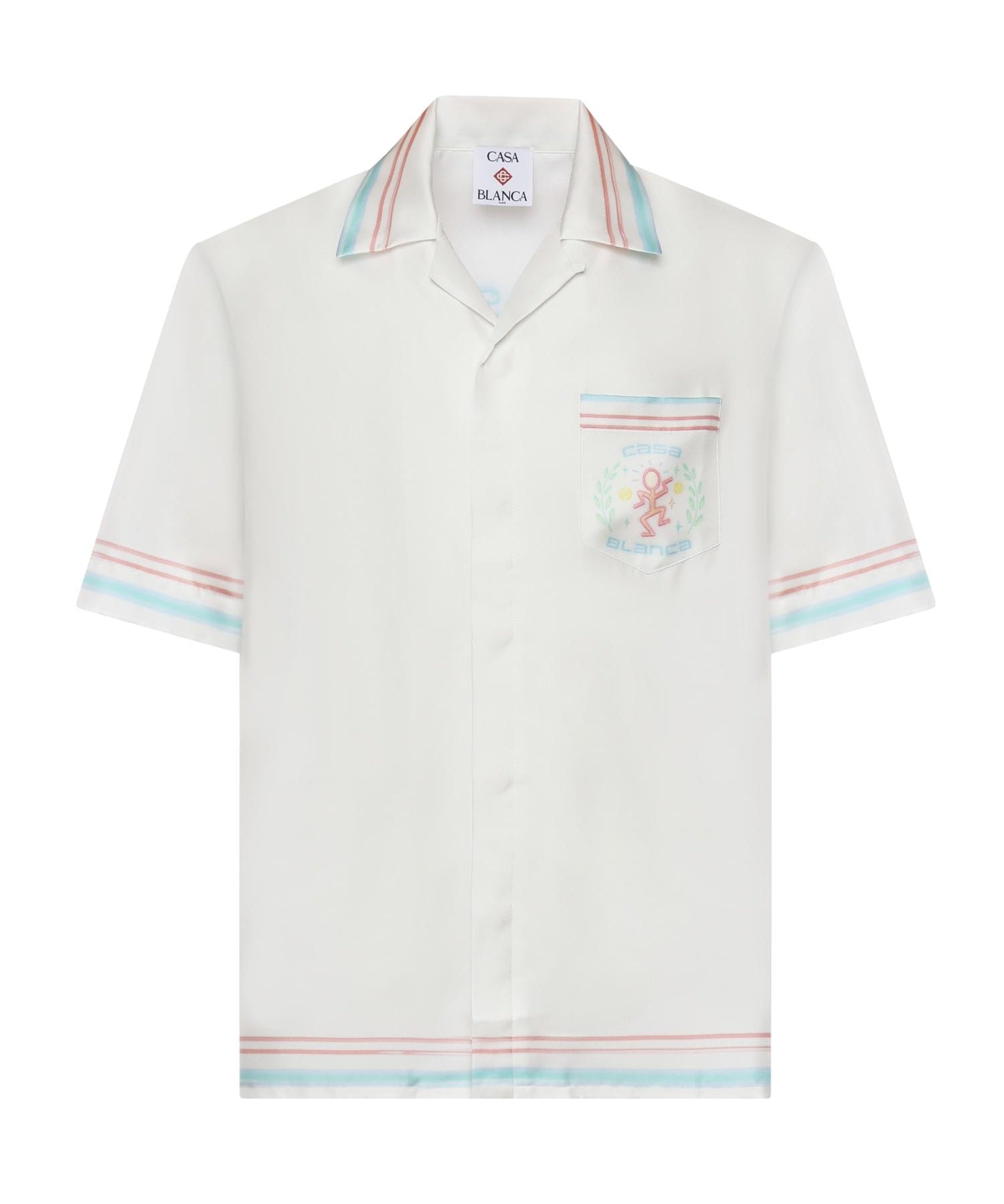 Camicia Dance Joy in seta MSP26SH003 01 CASABLANCA 