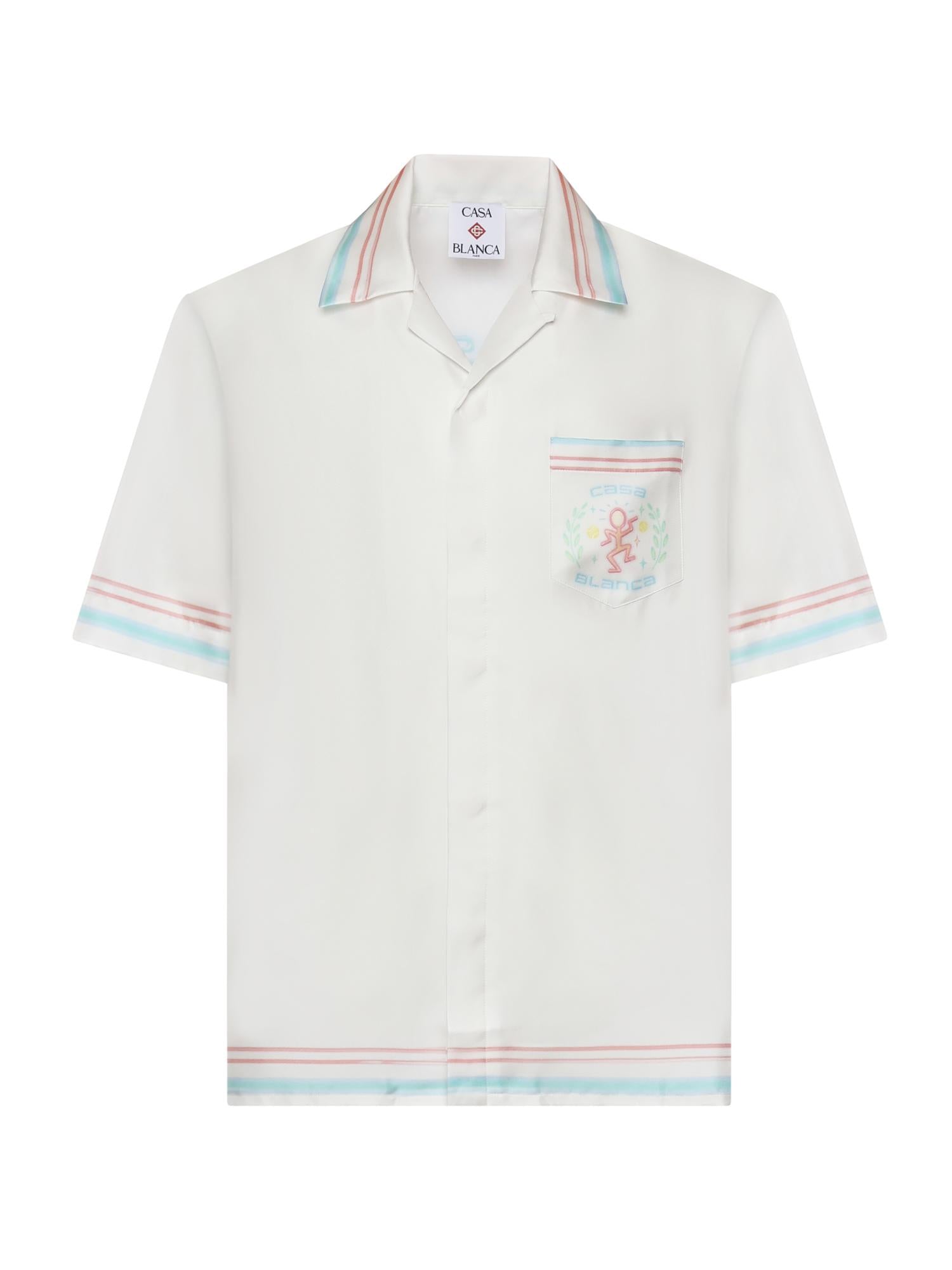 Camicia Dance Joy in seta MSP26SH003 01 CASABLANCA 