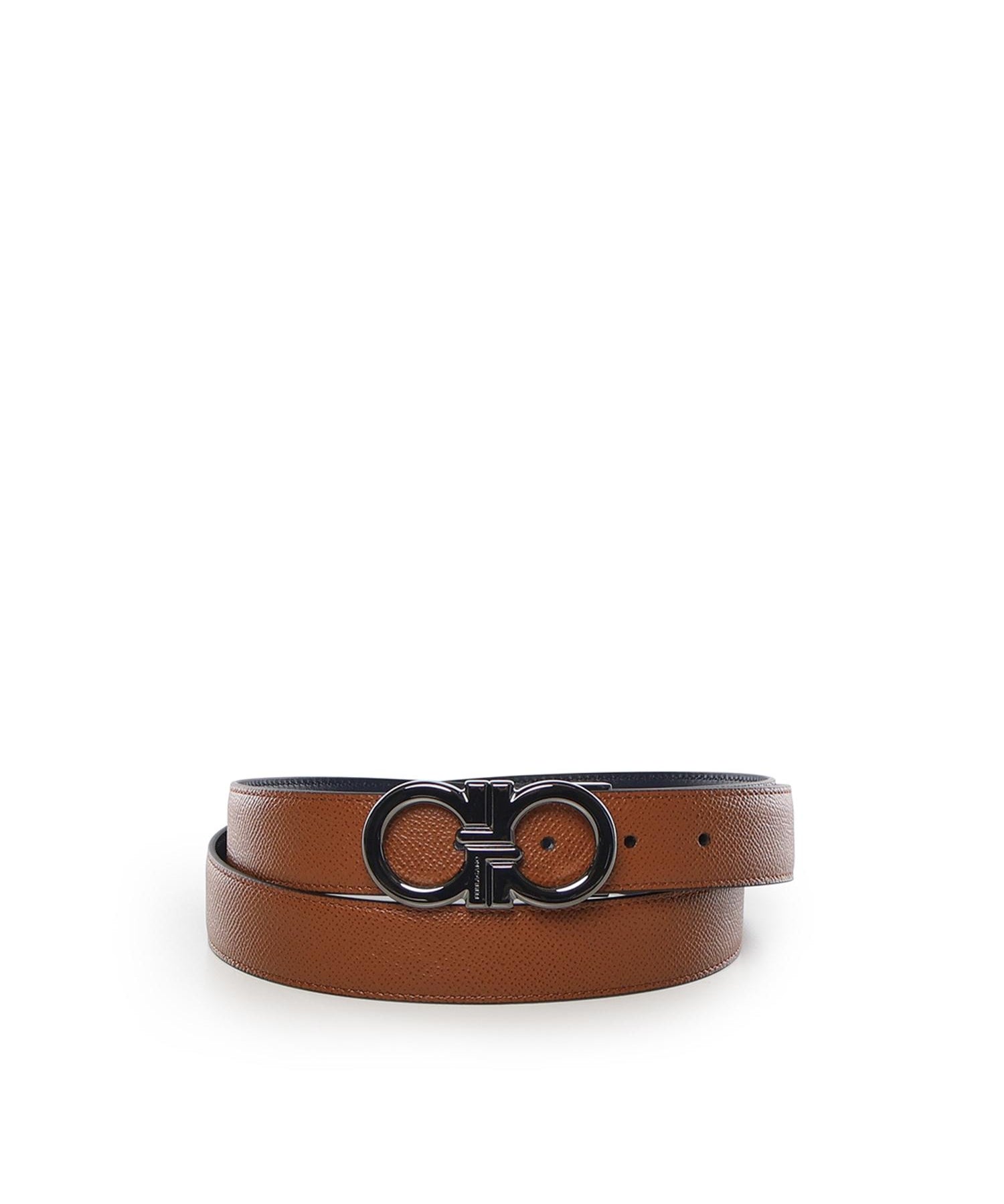 Cintura Gancini in pelle 670644 791058001 FERRAGAMO 