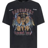 T-shirt in jersey con stampa S74GD1539 D20108814 DSQUARED2 