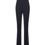 Pantaloni gessati in misto lana 105671 A2QYEZ1 PINKO 