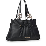 Borsa a spalla con logo JC4009PP1OLB0 000 LOVE MOSCHINO 