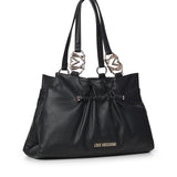 Borsa a spalla con logo JC4009PP1OLB0 000 LOVE MOSCHINO 