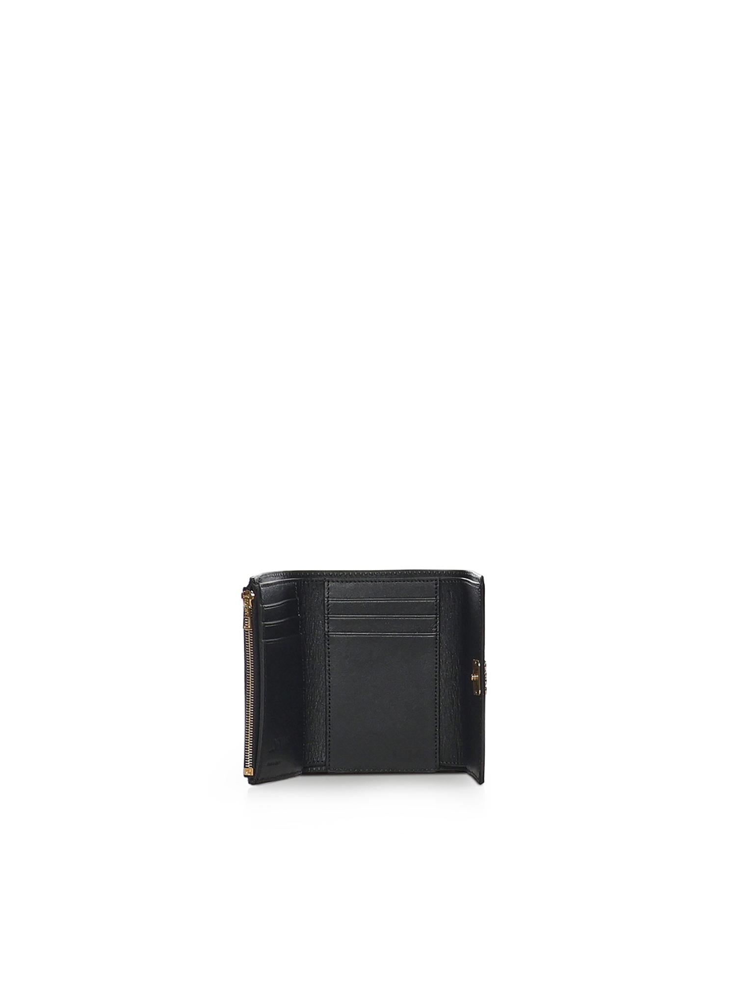 Portafoglio piccolo Anagram verticale in pelle di vitello C821S33X12 1206 LOEWE 