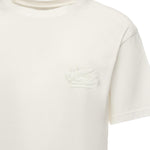 T-shirt in cotone con ricamo Pegaso MRMA0007 AR233W0800 ETRO 