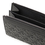 Pouch con goffratura Gancini 241483 769473001 FERRAGAMO 