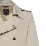 Trench in microfaille misto cotone NAM60520320ZAV C002 FAY 