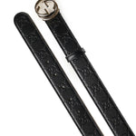 Cintura con fibbia Incrocio GG 813008 AAD5L1000 GUCCI 
