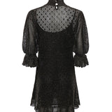 Mini abito in maglia di lurex CH26SMR03620 0YY CHLOÉ 