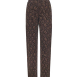 Jeans dritti con stampa all-over 115000 3074 ROTATE 