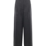 Pantalone dritto in misto lana DP9926 GREY OTTOD'AME 