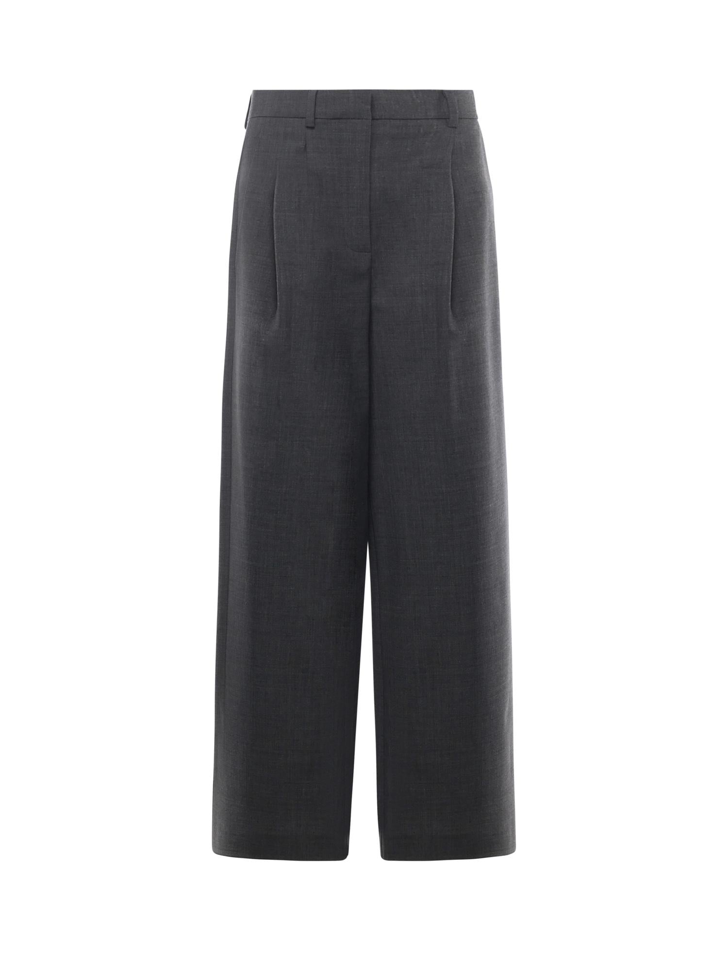 Pantalone dritto in misto lana DP9926 GREY OTTOD'AME 