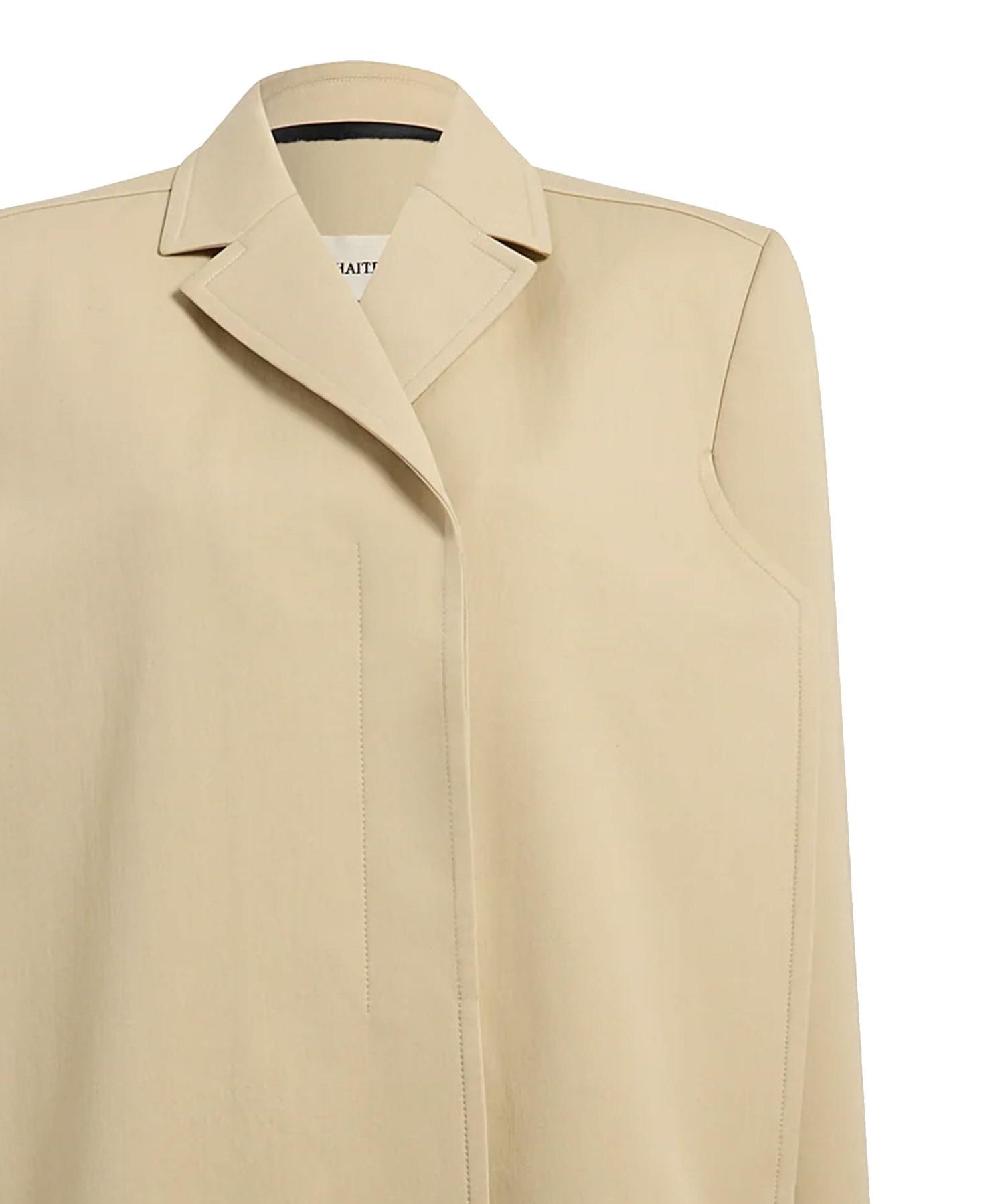 Cappotto Lorel in gabardine di cotone 7147L1931 121 KHAITE 