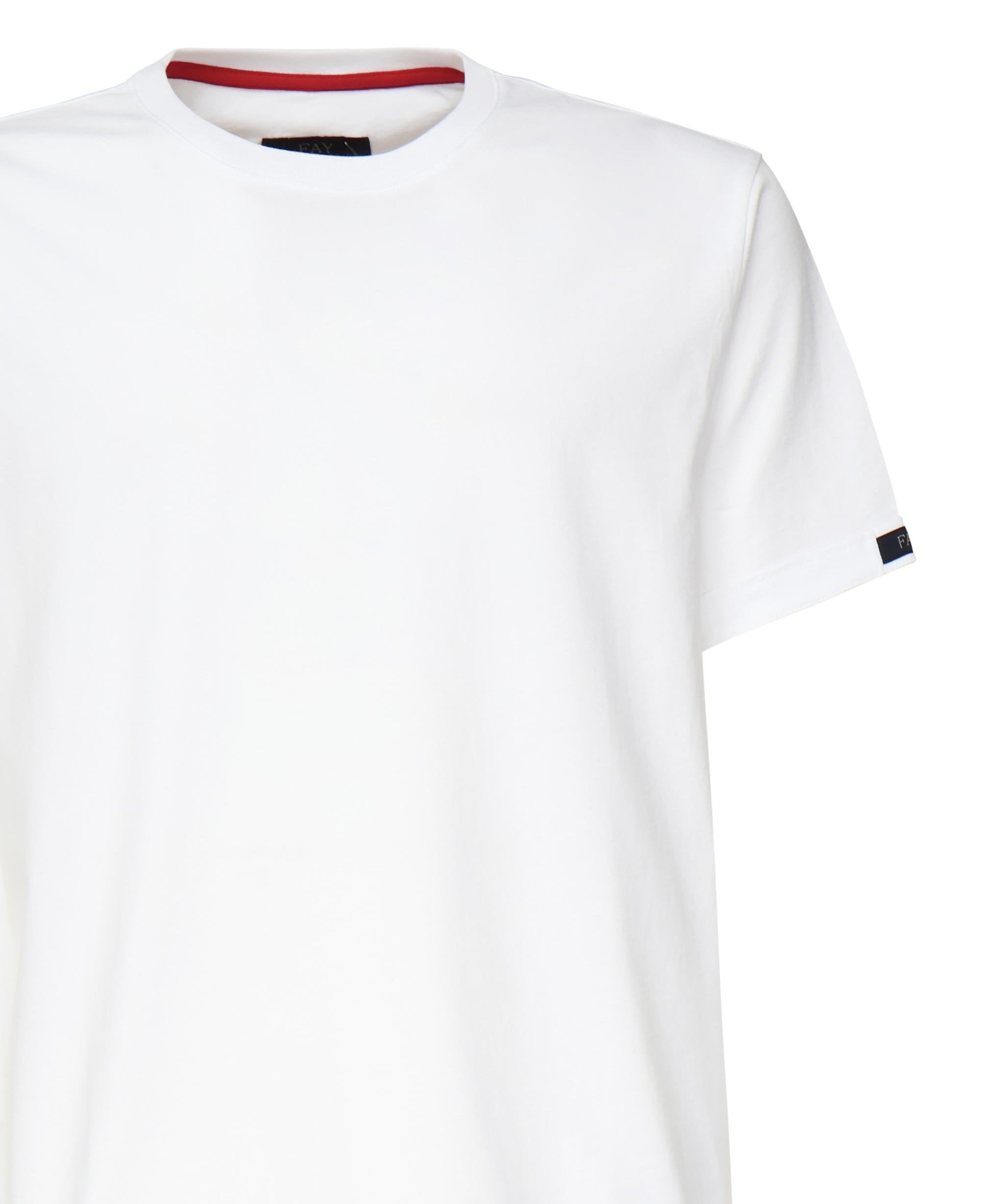 T-shirt in cotone<BR/> NPMB3501330UCX B001 FAY 