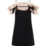 Abito corto in crepe couture 8B3VAHQ0 1CF45B VALENTINO GARAVANI 