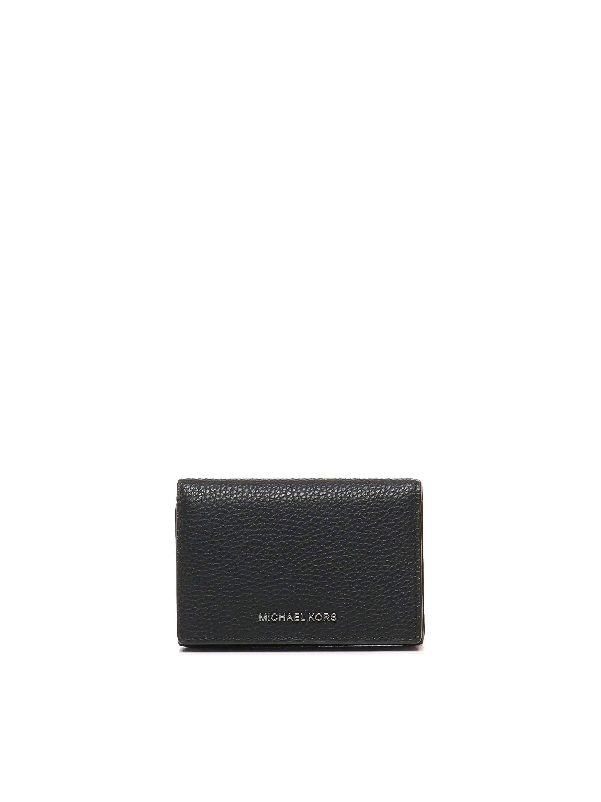 Porta carte Hudson con logo 39S5LHDD6L 001 MICHAEL MICHAEL KORS 