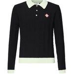 Polo in bouclé con logo MPF25KW100001  CASABLANCA 