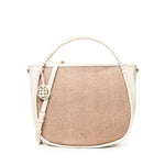 Borsa Flaminia <BR/> 73BS90001 FLAMINIANAT/OFFWHITE V° 73 