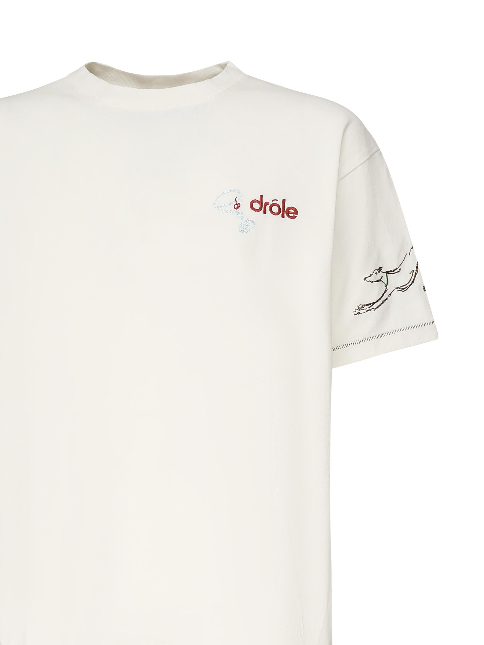 T-shirt Club House TS240CO134 OW Drôle de Monsieur 