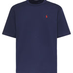 T-shirt in cotone con logo 710A12979 003 POLO RALPH LAUREN 