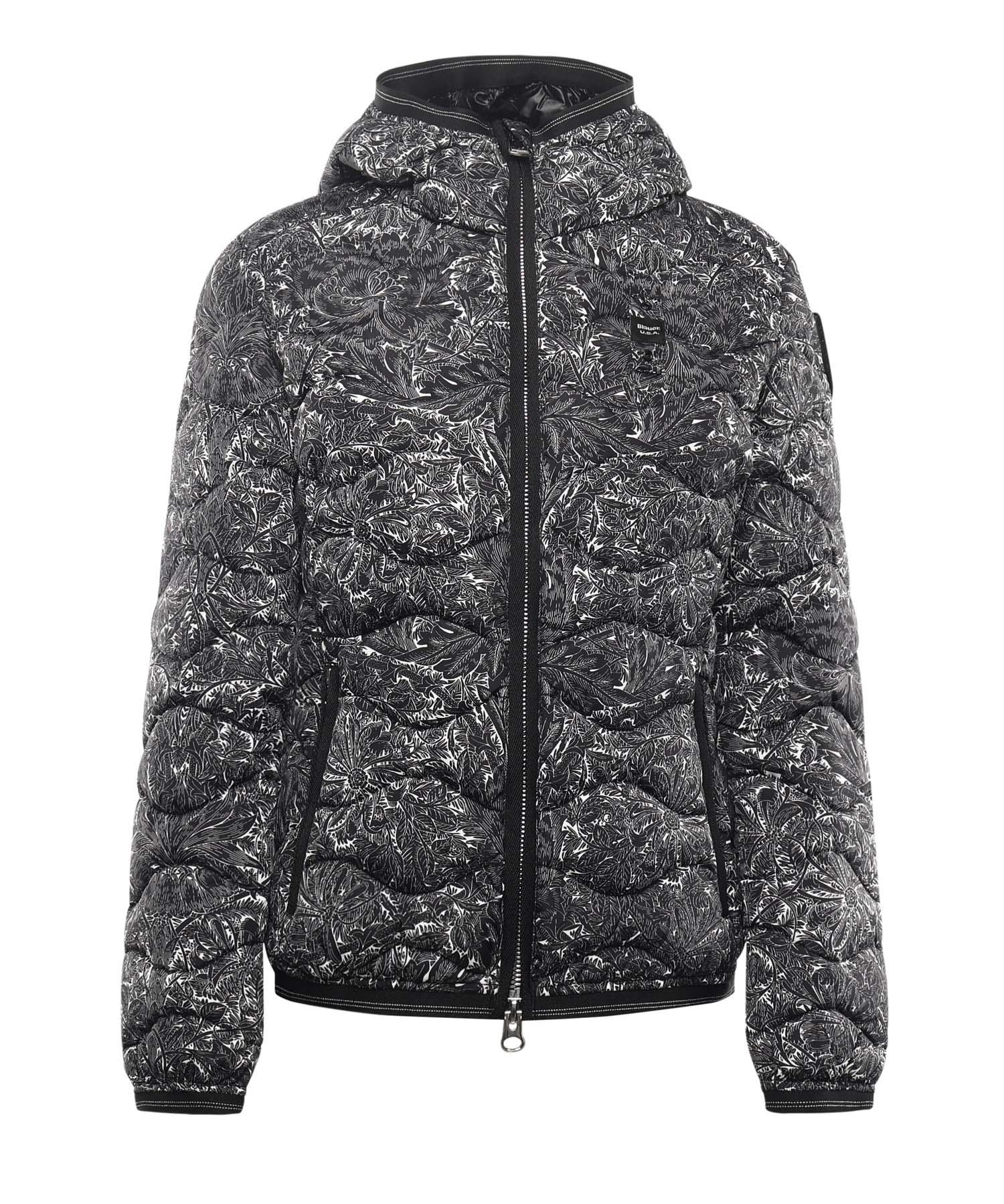 Piumino ad onde Camelia con stampa 25WBLDC03095 007358999 BLAUER 