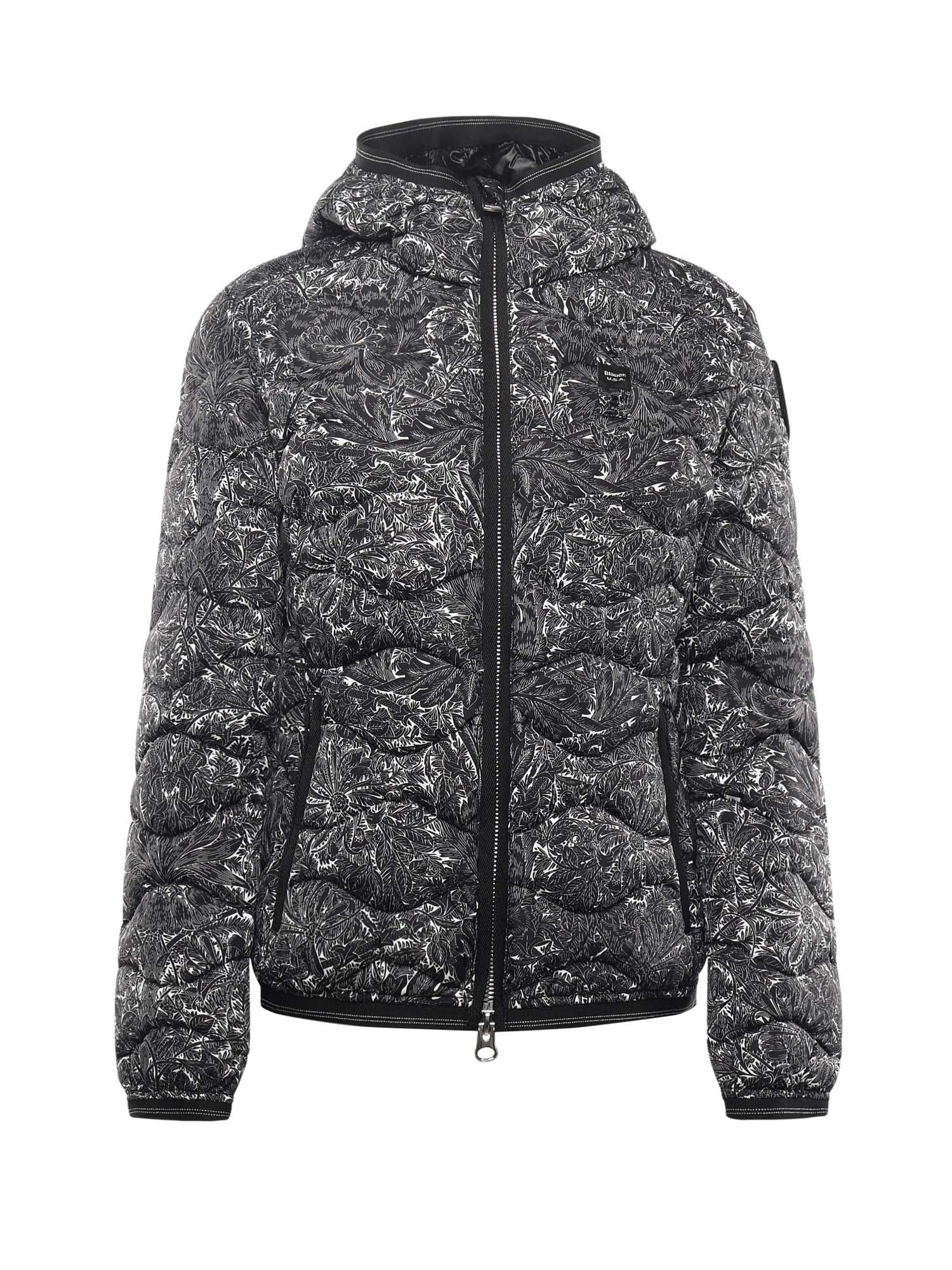 Piumino ad onde Camelia con stampa 25WBLDC03095 007358999 BLAUER 