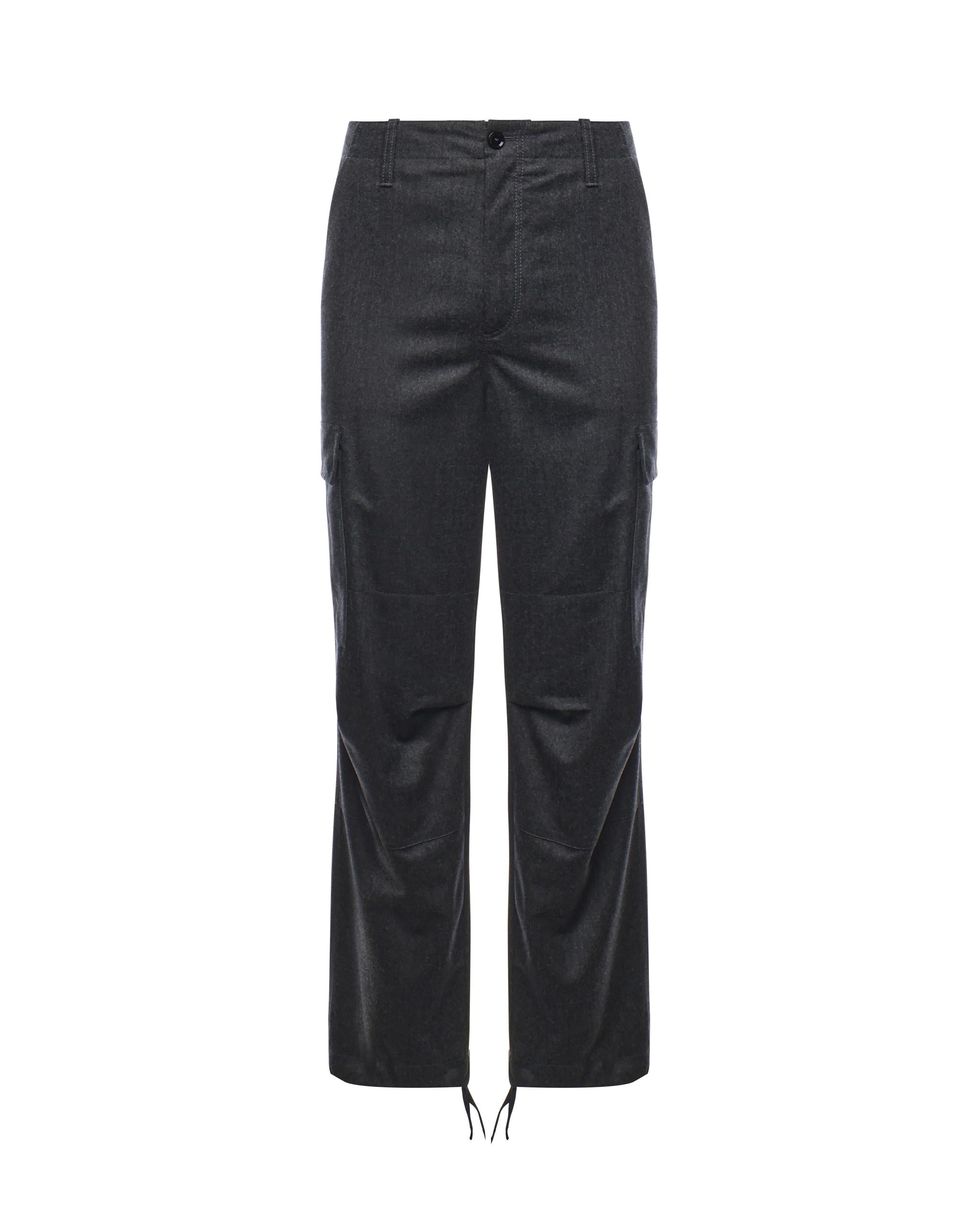Pantalone cargo in flanella GP03LT FU21QS8290 DOLCE & GABBANA 