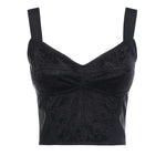 Top bustier in guaina jacquard e pizzo F7T19T GDCLQN0000 DOLCE & GABBANA 
