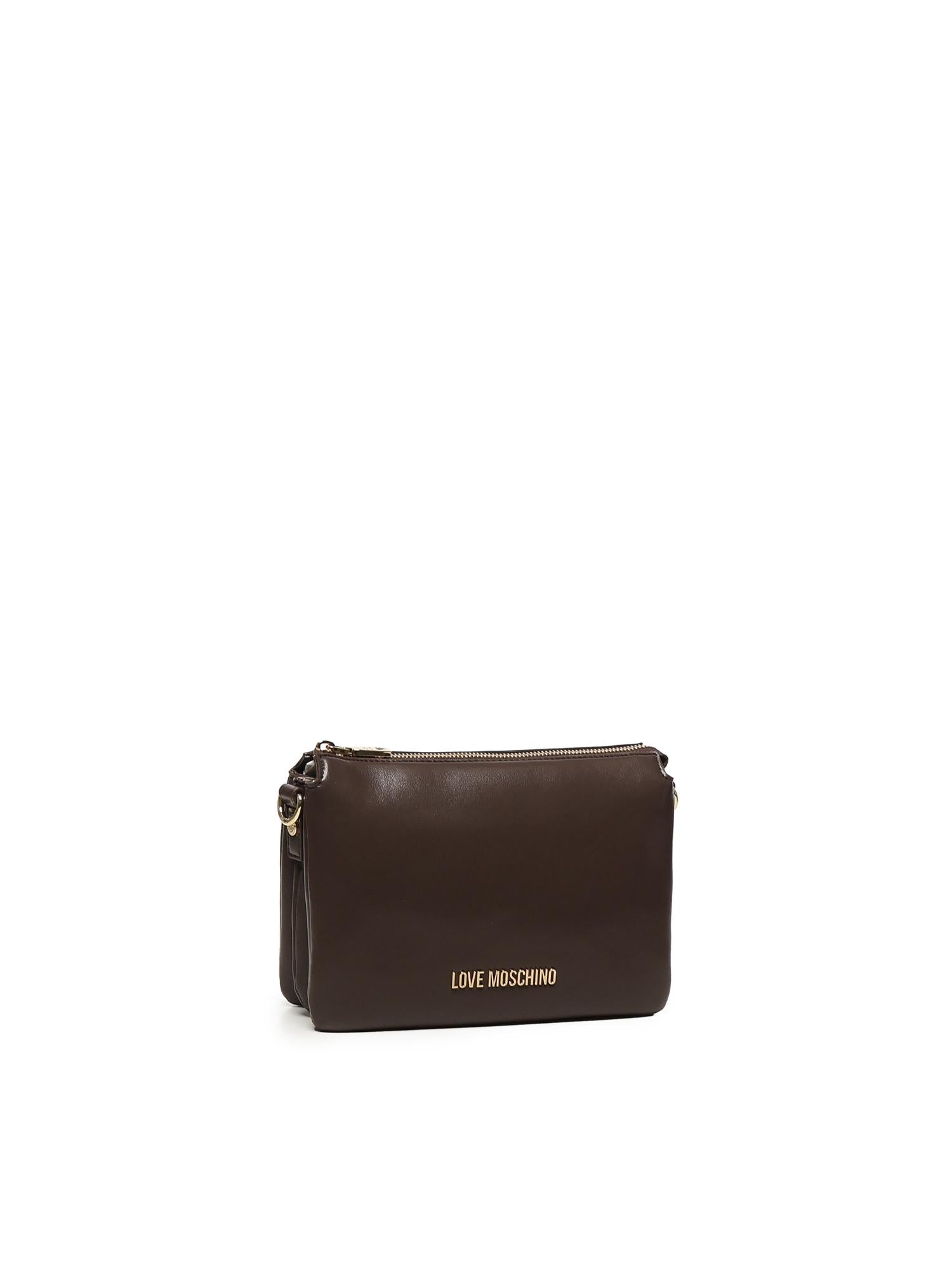 Borsa a tracolla con logo JC4075PP1NLF0 301 LOVE MOSCHINO 