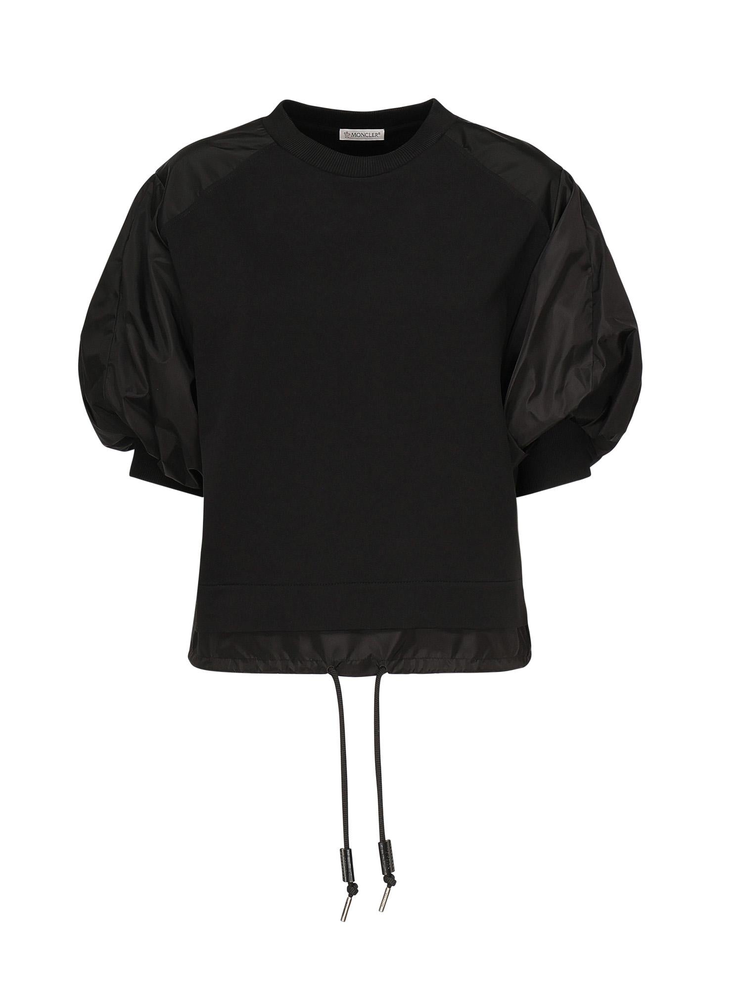 T-shirt con maniche a sbuffo<BR/> K10938C00022 89A1K999 MONCLER 