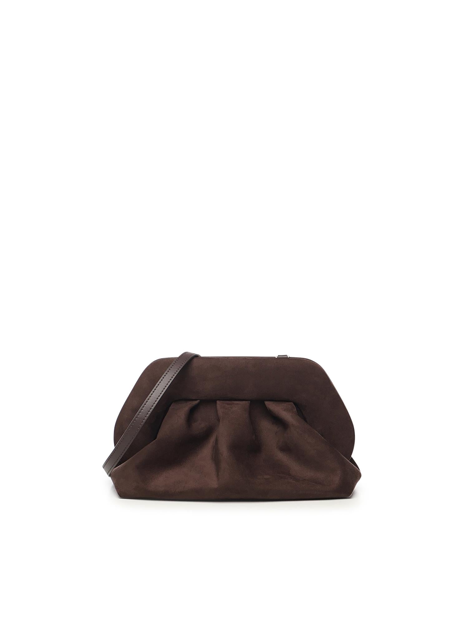 Clutch Tia suede TMFW25TSUE109 EBONY THEMOIRè 