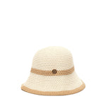 Cappello Angelica<BR/><BR/> 73CA90801 ANGELICANATURALE/CUOIO V° 73 