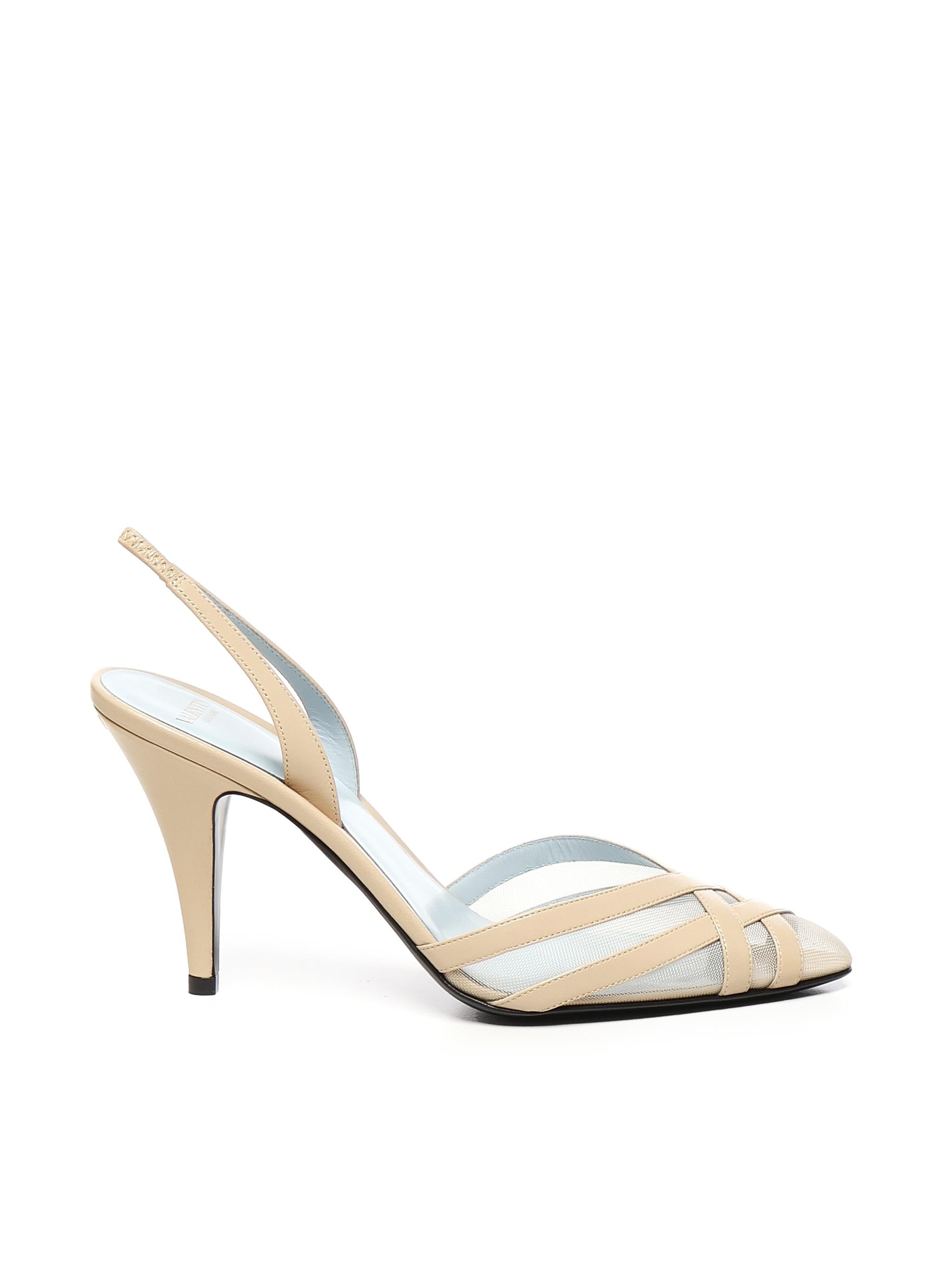Slingback ImpuDance in capretto e rete 6W0S0LT6 PDYLZ8 VALENTINO GARAVANI 