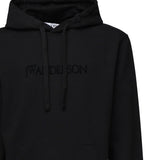 Felpa con cappuccio e logo ricamato JW0214 PG1632999 JW ANDERSON 