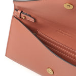 Bustina in pelle con logo Love Birds 105347 A0F1L21Q PINKO 