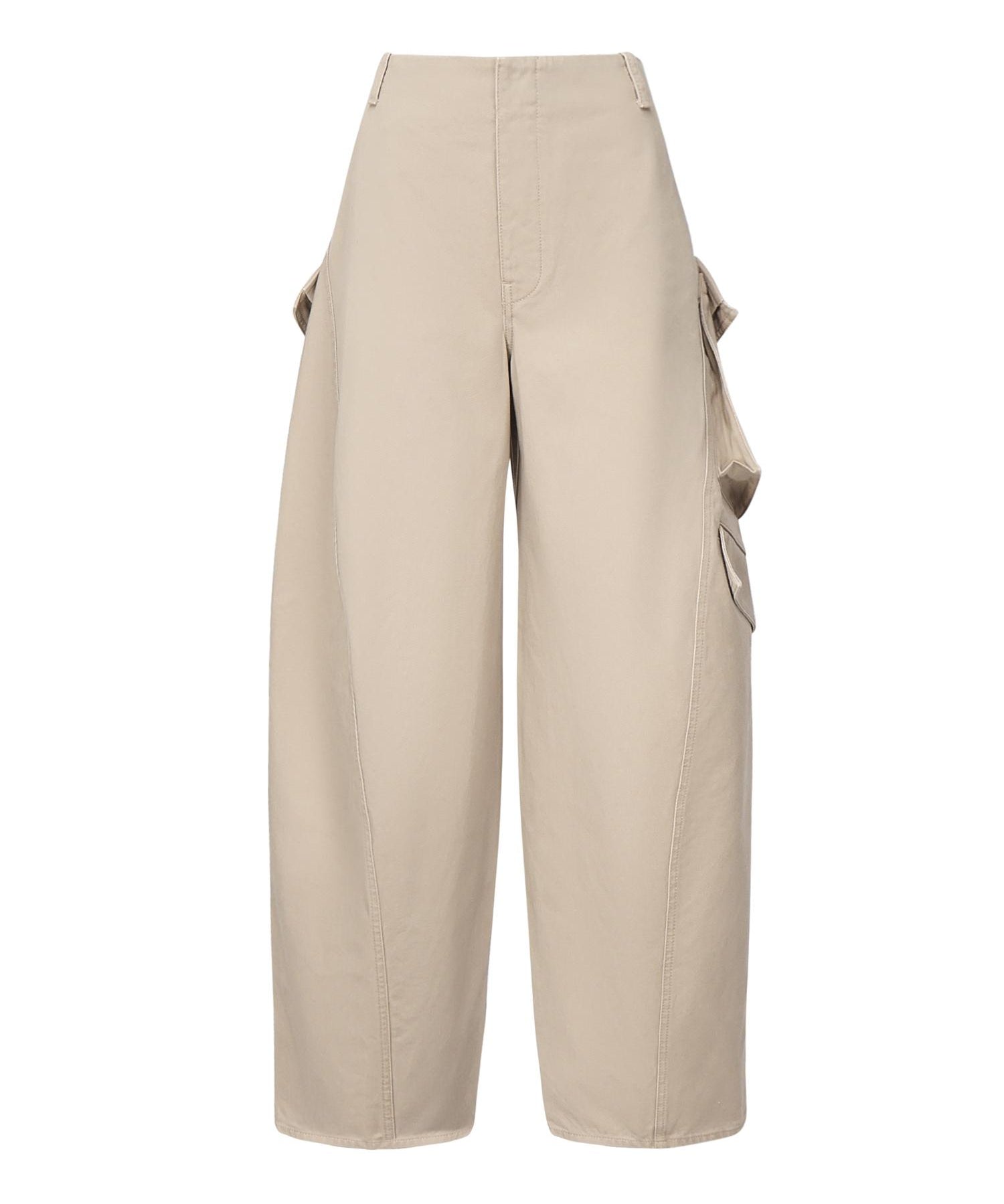 Pantaloni cargo arrotondati AA9P1203X072B 110 ALAIA 