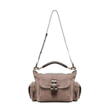 Camera bag in pelle scamosciata CHC25US533P37 080 CHLOÉ 