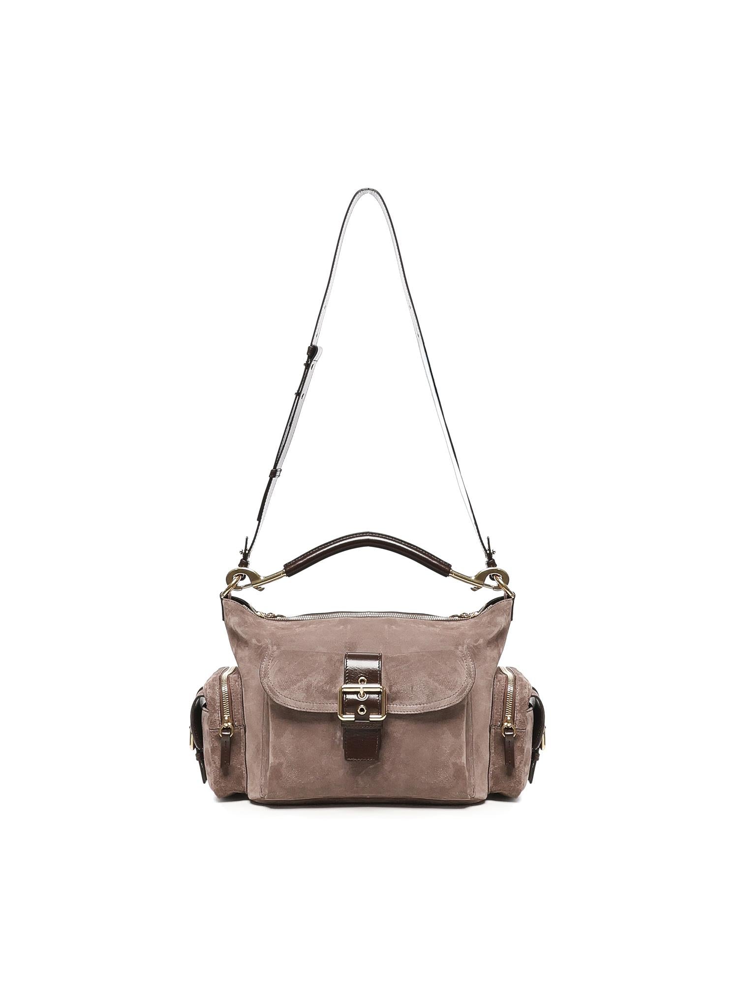Camera bag in pelle scamosciata CHC25US533P37 080 CHLOÉ 