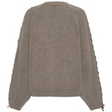 Maglione in maglia con lacci 114741 1078 ROTATE 