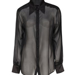 Camicia in chiffon di seta F5R42T FU1ATN0000 DOLCE & GABBANA 