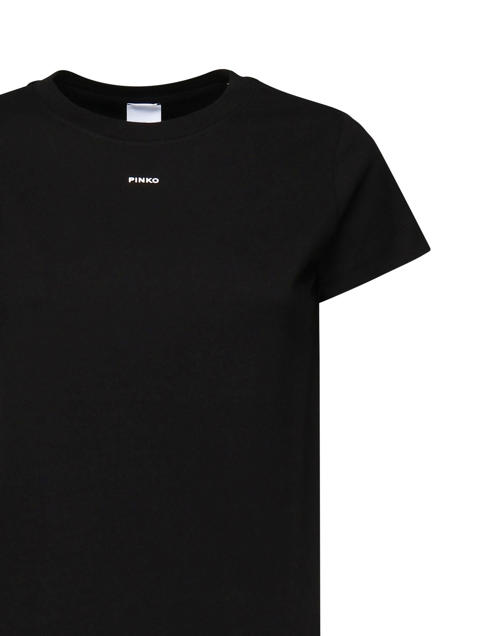 T-shirt mini logo 100373 A228Z99 PINKO 