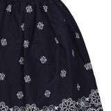Gonna in popeline fiammato con stampa<BR/> MG2425 17X0F022X MIU MIU 