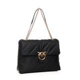 Borsa grande trapuntata Love Bag tessuto riciclato 103347 A05FZ99Q PINKO 
